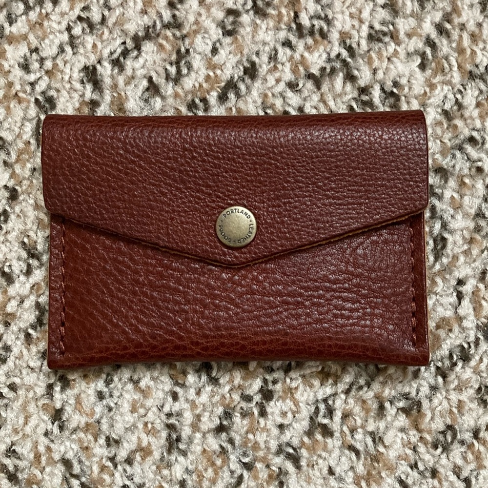 PLG nutmeg mini envelope wallet